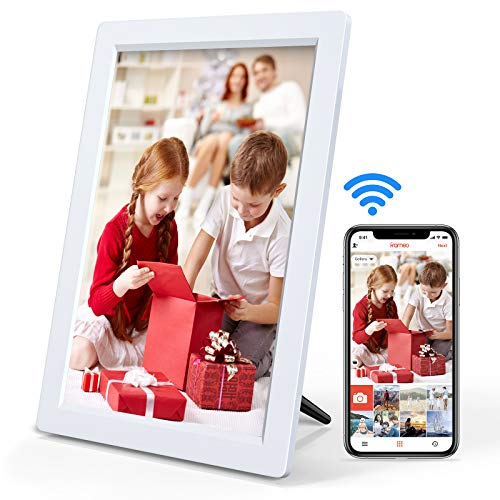 Digital Picture Frame with Bluetooth, Arafuna Touch Screen 10 inch IPS Smart WiFi Electronic