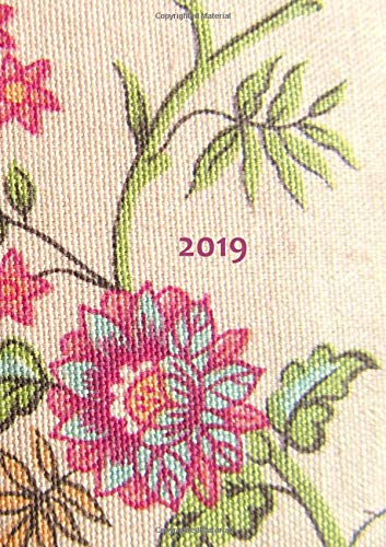 MY BIG FAT CALENDAR 2019 (England) - FLOWERS - 1 day per page, DIN A4
