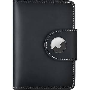 Genuine Leather Passport Holder for Men, Passport Travel Wallet with Credit Card Slot and Boarding Pass Slot Combo, Passport