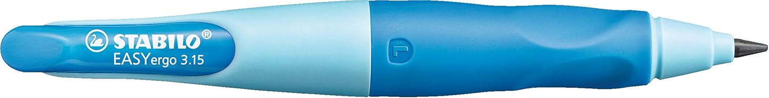 STABILO Handwriting Pencil EASYergo 3.15 - Left Handed - light Blue/Dark Blue