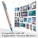 Salute Stylus Pen Active Touch Screen Capacitive Drawing Pen USB Charging Capacitor for iPhone iPad Samsung Tablet Golden