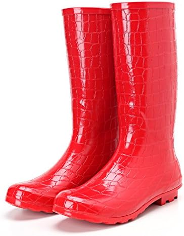 red crocodile shoes womens