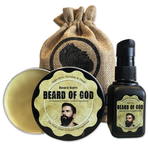 Tobacco Havana • Cuban - 1oz Beard Oil + 2oz Balm Conditioner & Sack - 2PK