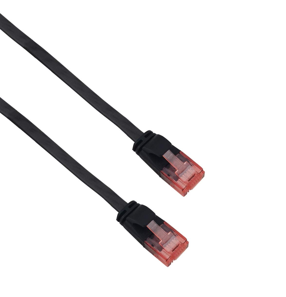 Helos Ultra Slim Patch Cable U/UTP Cat 6 15.0 m Black