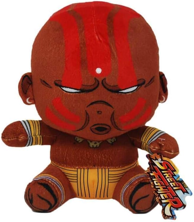Street Fighter Dhalsim Sitting Pose Plush