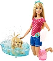 Barbie Splish Splash Pup Playset