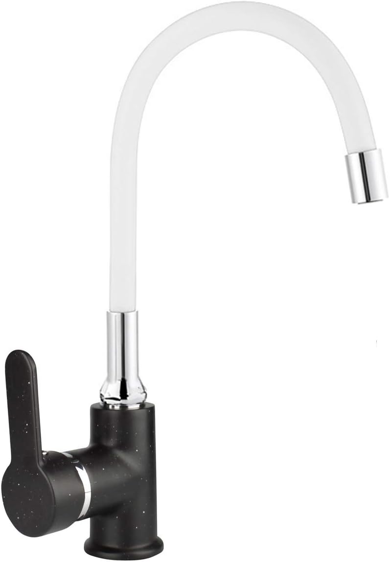 ATCO® Flamingo Granite Black Low Pressure Kitchen Sink Mixer Tap Single