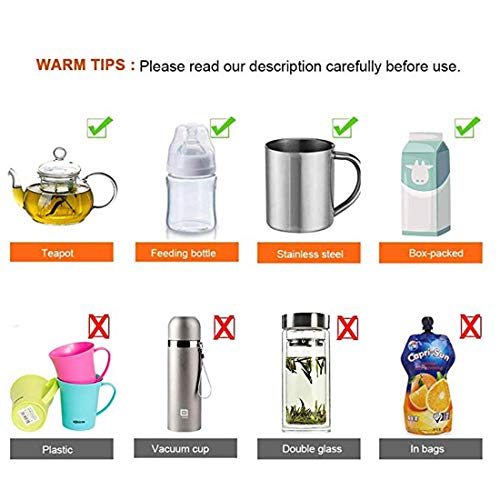 Coffee Mug Warmer For Desk, Automatic Thermostatic Cup Beverage Warmer for Office/Home Use (Up to 131℉/ 55℃) Safely Electric Candle Warmer Hot Coffee Plate Accessories for Tea Cocoa Milk (Best Gift for Coffee/Tea Drinker)