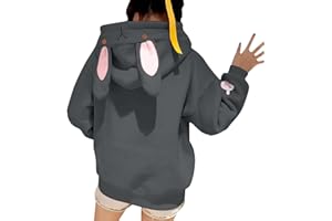 Generic Cute Hoodies for Girls 10-12 Years Old Cute Sweatshirt Sleeve Fashion Tops Hooded Cotton Women Cat Fashion