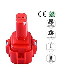 Sustituir Makita 9,6 V batería para Makita 9000 9033 9034 193890 9 192696 2 632007 4 3.0 Ah de la batería 2-Pack gerit BATT
