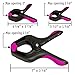The Original Pink Box PB6CLAMP Spring Clamps, Pink, 6-Piece
