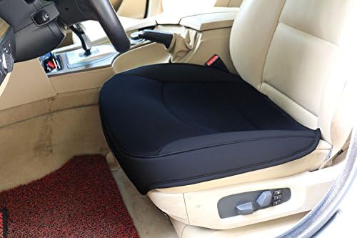 DINKANUR 1PCS Car Interior Seat Cover Car Seat Cushion Car Seat Protector Cover Breathable mesh Fit for Most Car, Sedan or SUV (Width 20.5''× Deep21'' × Thick 0.4'') (Black)
