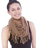 Simplicity Warm Infinity Scarf in Knitted Styles