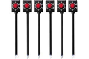 Vernijtrdy 6PCS DC 0/1-10V Knob LED Dimmer Low Voltage Passive Dimmer PWM Dimming Low Voltage PWM Dimming Off for 0-10V / 1-1