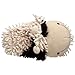 Fuzzy Friends Women's Cow Slipper,White,One Size