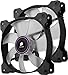 Corsair CO-9050033-WW Air Series SP 120 LED Purple High Static Pressure Fan Cooling - twin pack