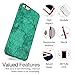 AknaCase Case Compatible with iPhone 6 Plus & 6s Plus Marble, Charming Series High Impact Silicon Cover (43-U.S)