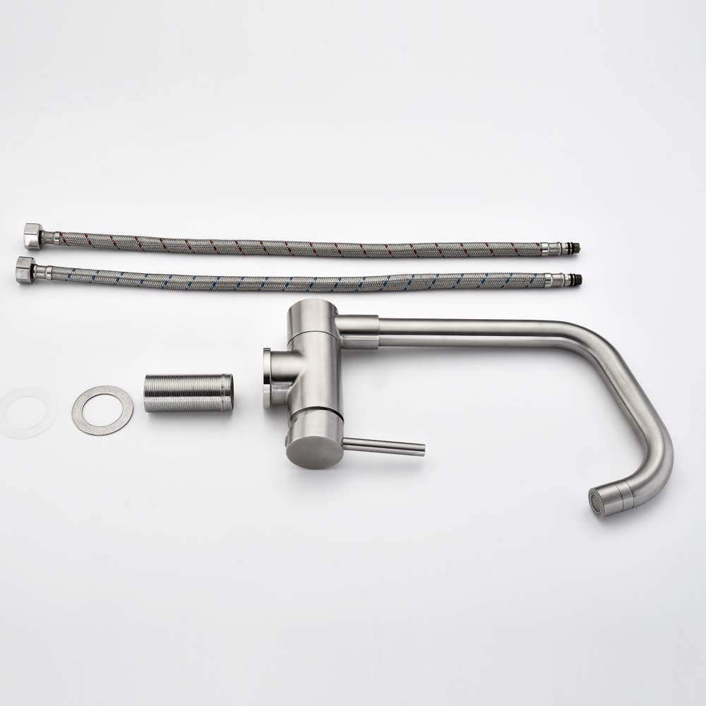 ONECE Robinet De Cuisine Rabattable Avec 2 Jets D'eau, Mitigeur Évier Repliable Pivotant à 360°, Robinetterie Devant Fenêtre, Robinet Pliable En Acier Inox SS304, Brossé Anti-Empreinte 14 ONECE Robinet De Cuisine Rabattable Avec 2 Jets D'eau, Mitigeur Évier Repliable Pivotant à 360°, Robinetterie Devant Fenêtre, Robinet Pliable En Acier Inox SS304, Brossé Anti-Empreinte -Promos Gout Cuisine Boutique AAHKMJXYDAFdJAOAIMEbOAchmHpFU373 mFTVEalc7Zs9nSWNUJsFBaqK7Zy4hbY p94eQ zJzVBDkfgjUQNWcjr6fjV3ZAqAR81IJZEqSHMnnUPt