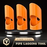 FoxBunny Pipe Lagging Insulation Foam Cutter 15mm 22mm 28mm Set view 2