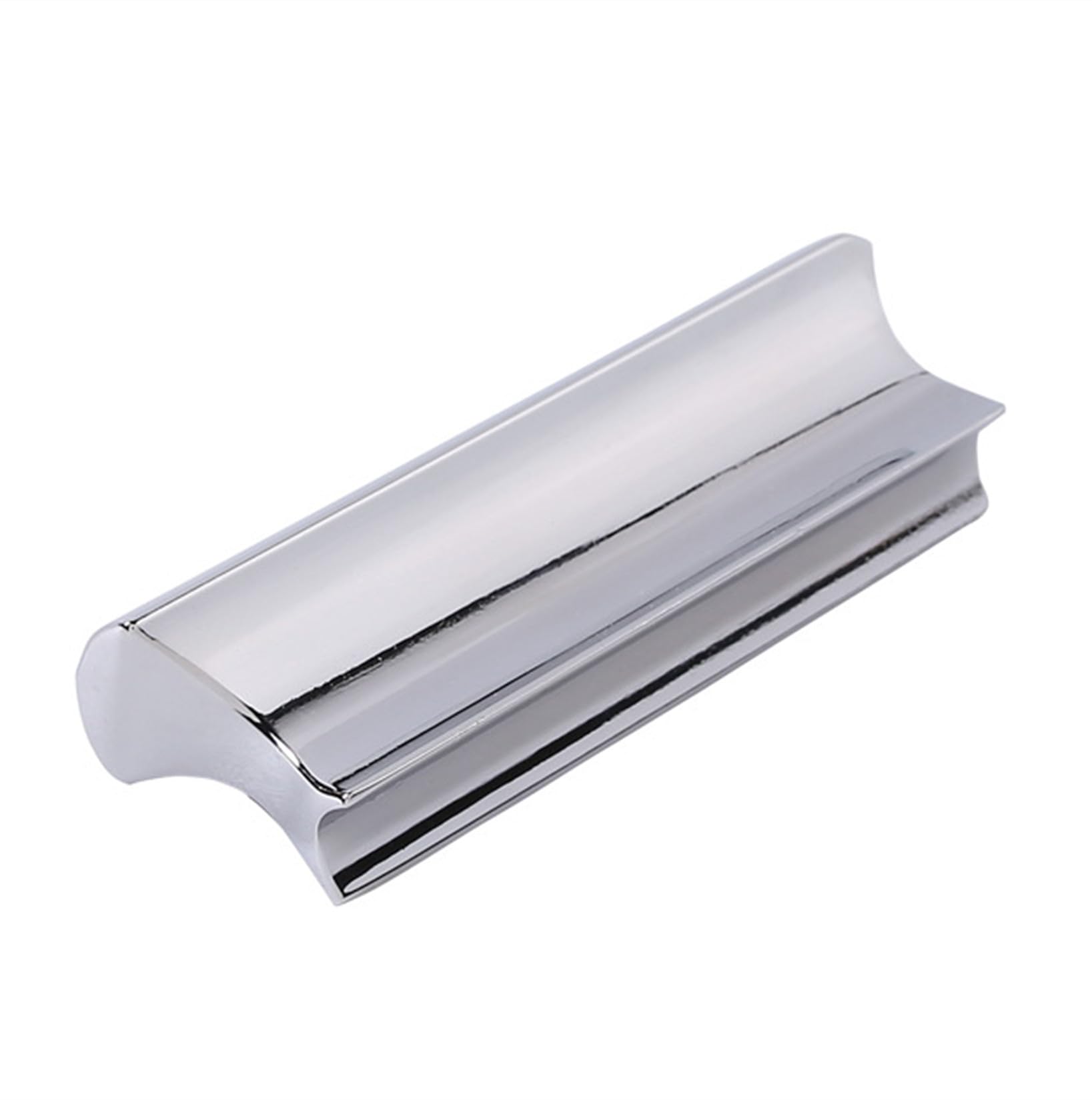 Golden Apple Guitar Slide Bar Hawaiian Electric Guitar Fingerstalls Slider Zinc alloy Guitar Slide Tone Bar (Silver)