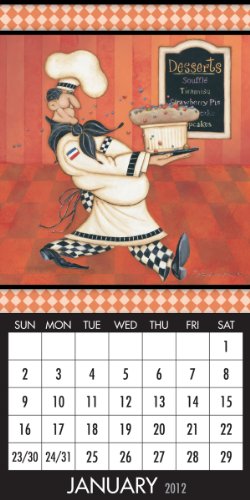Bon Appetit! Magnetic Calendar