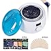 Guckmall Wax Warmer Hair Removal Kit，Professional Electric Pot Heater Melts Hot Beads Minutes with LCD Temperature Display Screen for Home waxing kit with 5 Hard Wax Beans and 20 Wax Applicator Sticks