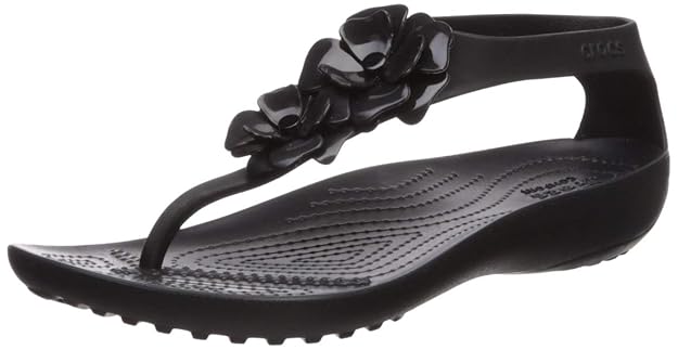 crocs Damen W Serena Embellish Flip 205600-060 Sport Sandalen