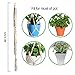 Accmor Elegant Plant Hanger Set of 4, 4 Legs 39 Inch Pure Macrame Handmade Rope Balcony Patio Deck Ceiling Plant Holder for Round & Square Pots, Bohemian Style& Unmatched Finesse