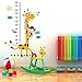 Outivity Baby Height Growth Chart Wall Sticker Height Measurement Ruler for Kids Boys Girls Removable Wall Stickers for Nursery Bedroom Living Room Decoration