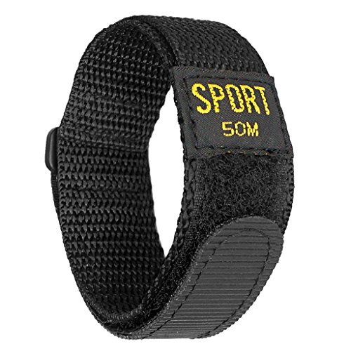 Yqi hook loop sport watch strap 18mm 20mm nylon straps …