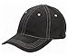 Flexfit 6386 Contrast Color Stitched Cap Black/Stone L/XL