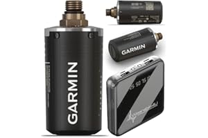 Wearable4U Garmin Descent T2 Dive Transceiver - Air-Integrated, Subwave Wireless Communication, Diver Messaging, 20 ATM Rated, Bluetooth with Power Bank Bundle