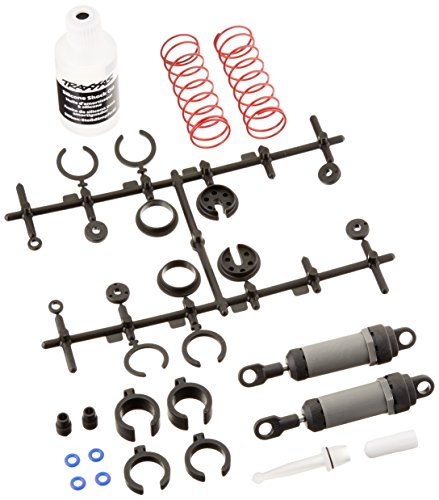 Traxxas 3760A Gray Ultra Shocks Complete with Springs, Long (pair)
