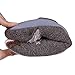Cute Animal House Slippers for Women Fuzzy Hedgehog Home Shoes Waterproof Sole Indoor Slippers, Brown, 8-9.5 Women / 6.5-8 Men