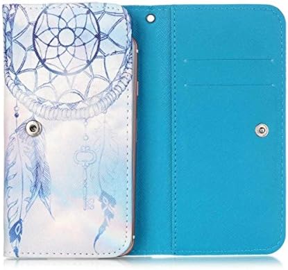 ZTE Blade V Plus V580 Case,[Wind Chime] Style Universal Smartphone Flip Wallet Clutch Bag Carrying PU Leather Protective Cover for ZTE Blade V Plus V580 5.5 Inch