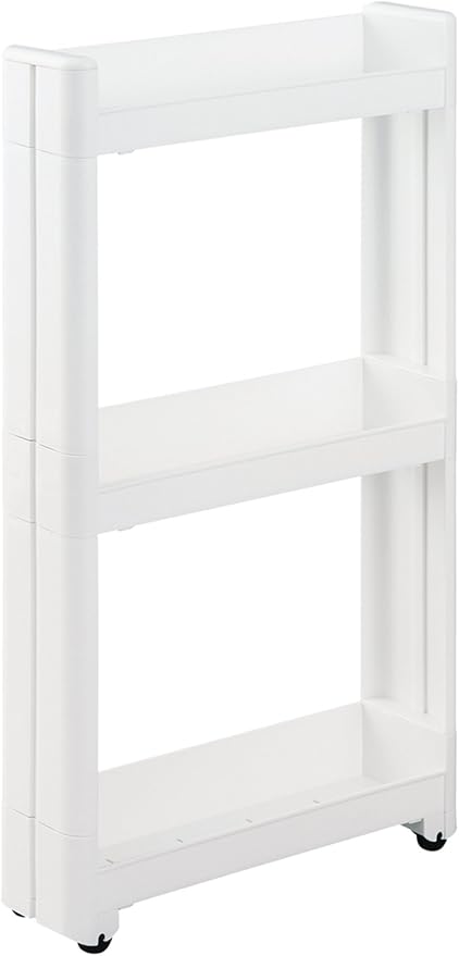 Amazon 不動技研 スマートワゴン Fit W100 45 3段 約幅10 5 奥行45 高さ76 2cm F 2570 キッチンワゴン 収納カート オンライン通販