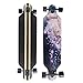 MAGIC UNION 41 Inch Maple Drop Down Longboard Complete Skateboard
