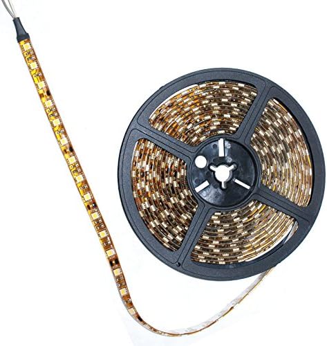 OPTIMA 5 Meter 16.4Ft. 300 LED Warm White Silicone Cover Strip