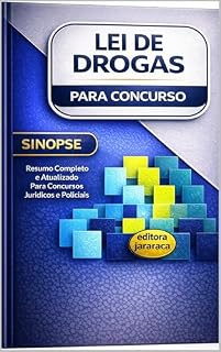 Livro SINOPSE LEI DE DROGAS