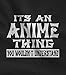 Tstars Funny Otaku Hoodie for Teen Girls and Women - Japanese Anime Meme Pullover Sweatshirt Gift Manga Fans Red