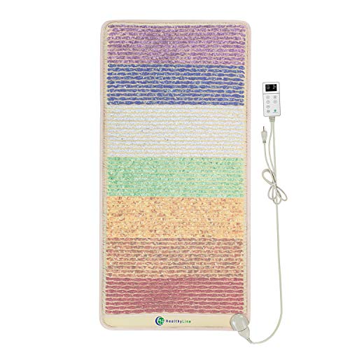 HealthyLine Far Infrared Heating Pad Large Heated Rainbow Mat