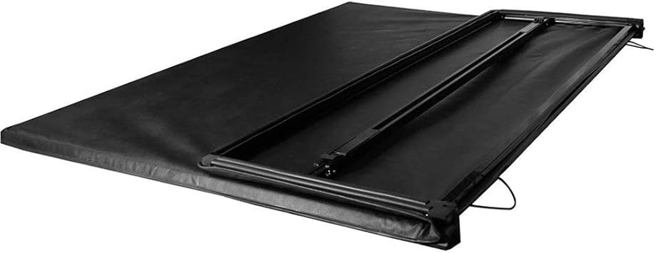 Amazon Com Tonneau Cover Compatible With 05 15 Toyota Tacoma 5ft 60in Bed Black Vinyl Soft Tri Fold Tonneau Cargo Cover By Ikon Motorsports Automotive