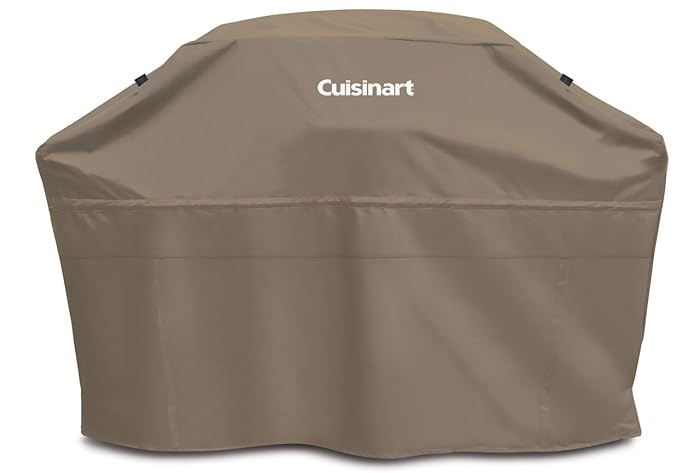 Cuisinart CGC-65T Heavy-Duty Barbecue Grill Cover, 65", Tan
