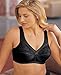 Glamorise Women's Plus Size Magic Lift Full-Figure Support Bra #1000, Black, 36 F