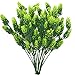 Artificial Plant Hops 4 Bundle Flower Garland Plants Fake Hops Leaves Shrubs Simulation Artificial Flowers for Indoor Outdoor Home Party Decor Greenery