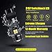 Antline Extremely Bright 3157 3057 3155 3457 4157 4057 Switchback LED Bulbs White/Yellow 3030 Chipsets with Projector for Turn Signal Lights (Pack of 2)