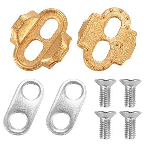 Koolsants 2019 New Bike Shoes Cleats Locking Plate MTB Lock Pedal Lock Riding Shoes Splint Set