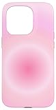 iPhone 15 Pro Aura Aesthetic Pink Super Cute Case