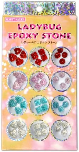 Harajuku Nail Lady Bug Epoxy Stone LES-1
