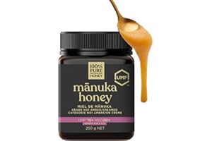 Manuka Honey New Zealand 100% Pure UMF 10+ MGO 263+ Raw & Unfiltered Certified Award Winning Silky Smooth Taste & Texture 250